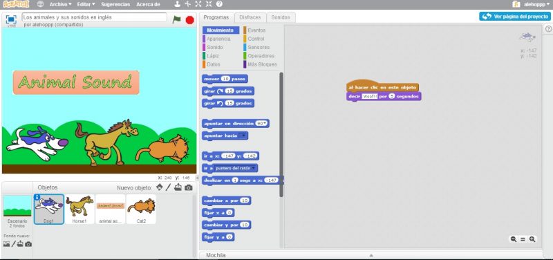 Proyecto scratch