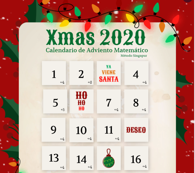 PRIMEROMONSALUD Calendarios de Adviento